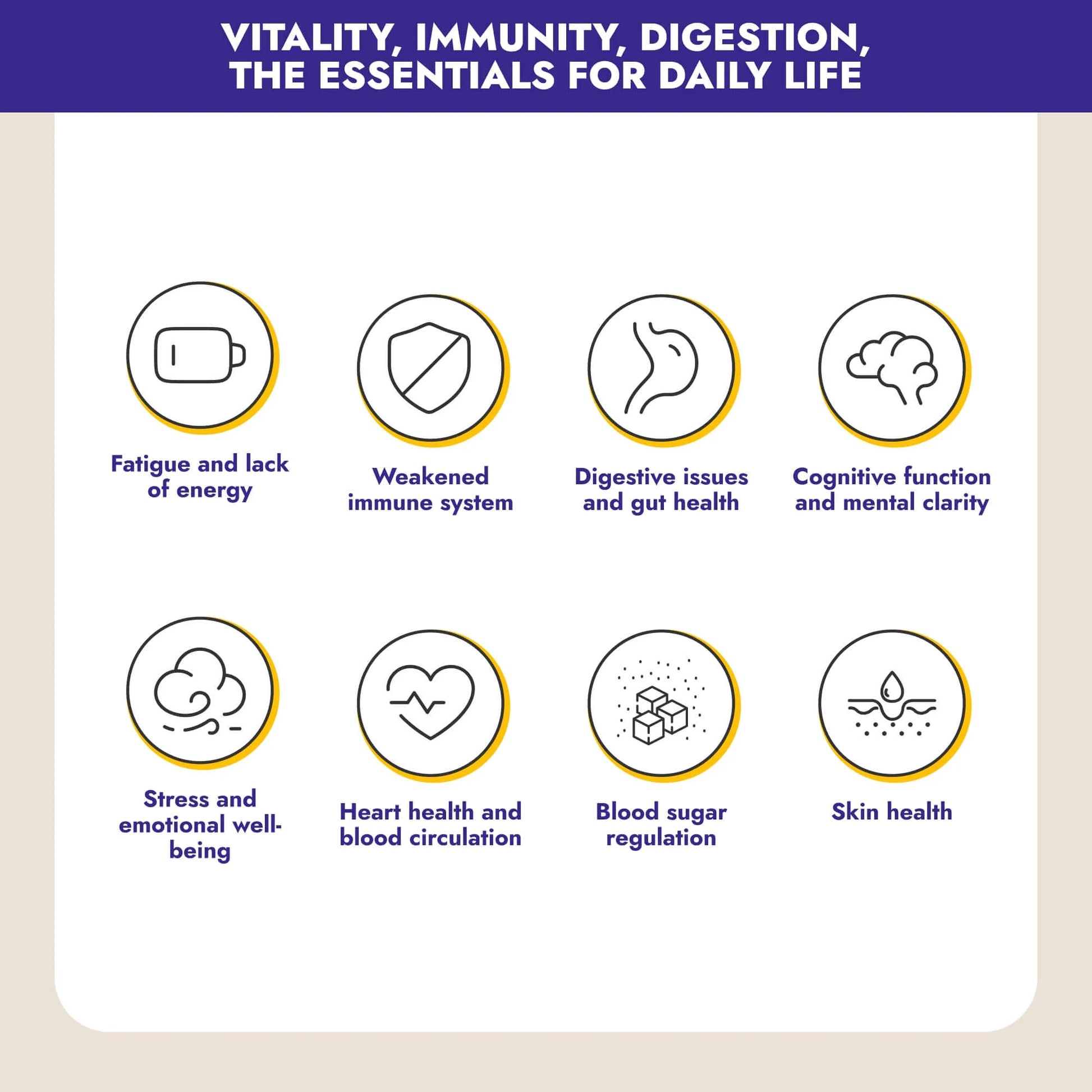 Imagina comenzar cada día con energía renovada. Con Bonjour, 17 vitaminas, minerales, fibras y probióticos se unen para darte justo eso: vitalidad, un sistema inmunológico más fuerte y un impulso extra contra la fatiga.