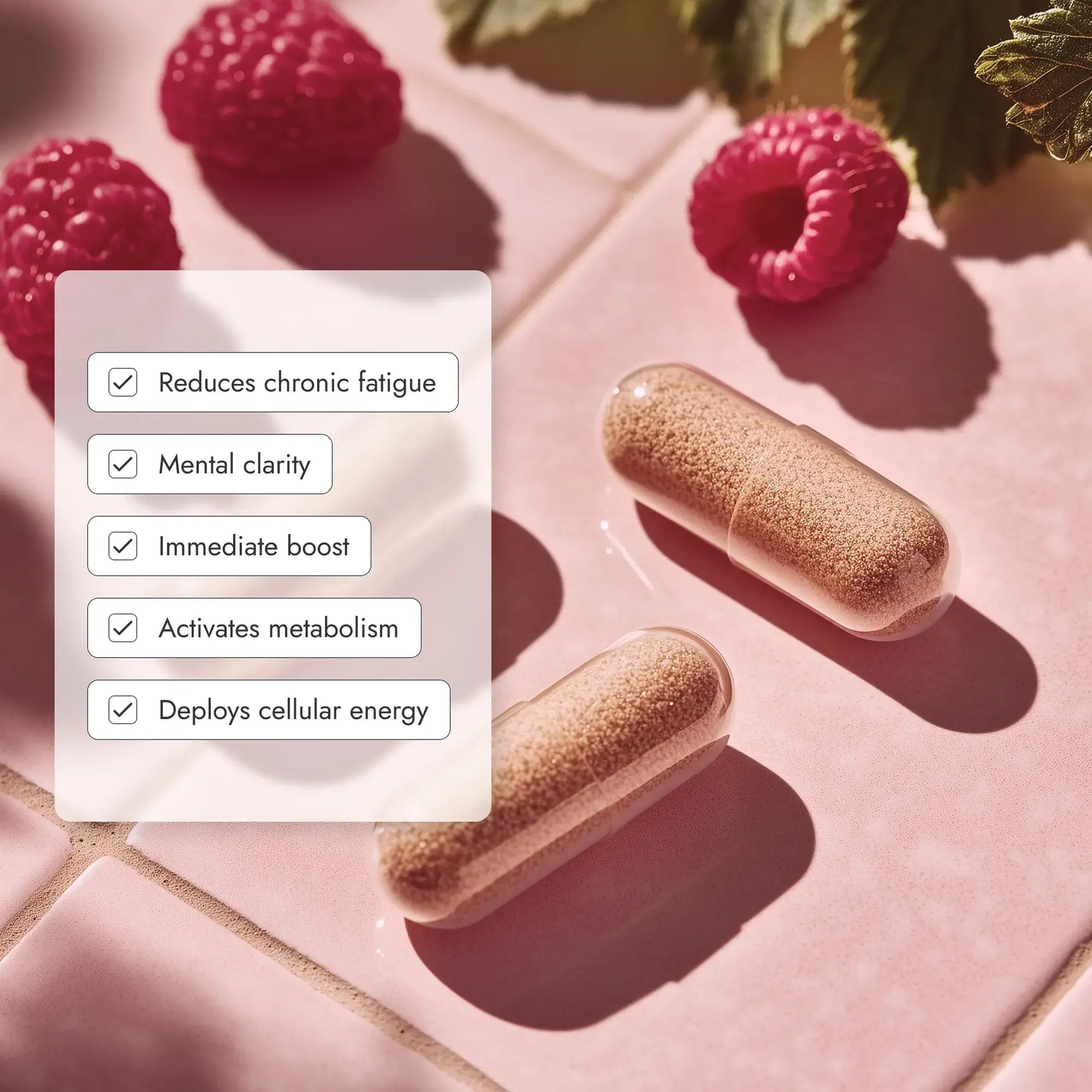 Free yourself from fatigue with the “Fatigue and Energy Loss” duo! Combining Bonjour and Oh La La, this unique formula restores energy and revives your metabolism. Designed for women who struggle with daily fatigue, this duo helps you regain vitality, day after day.