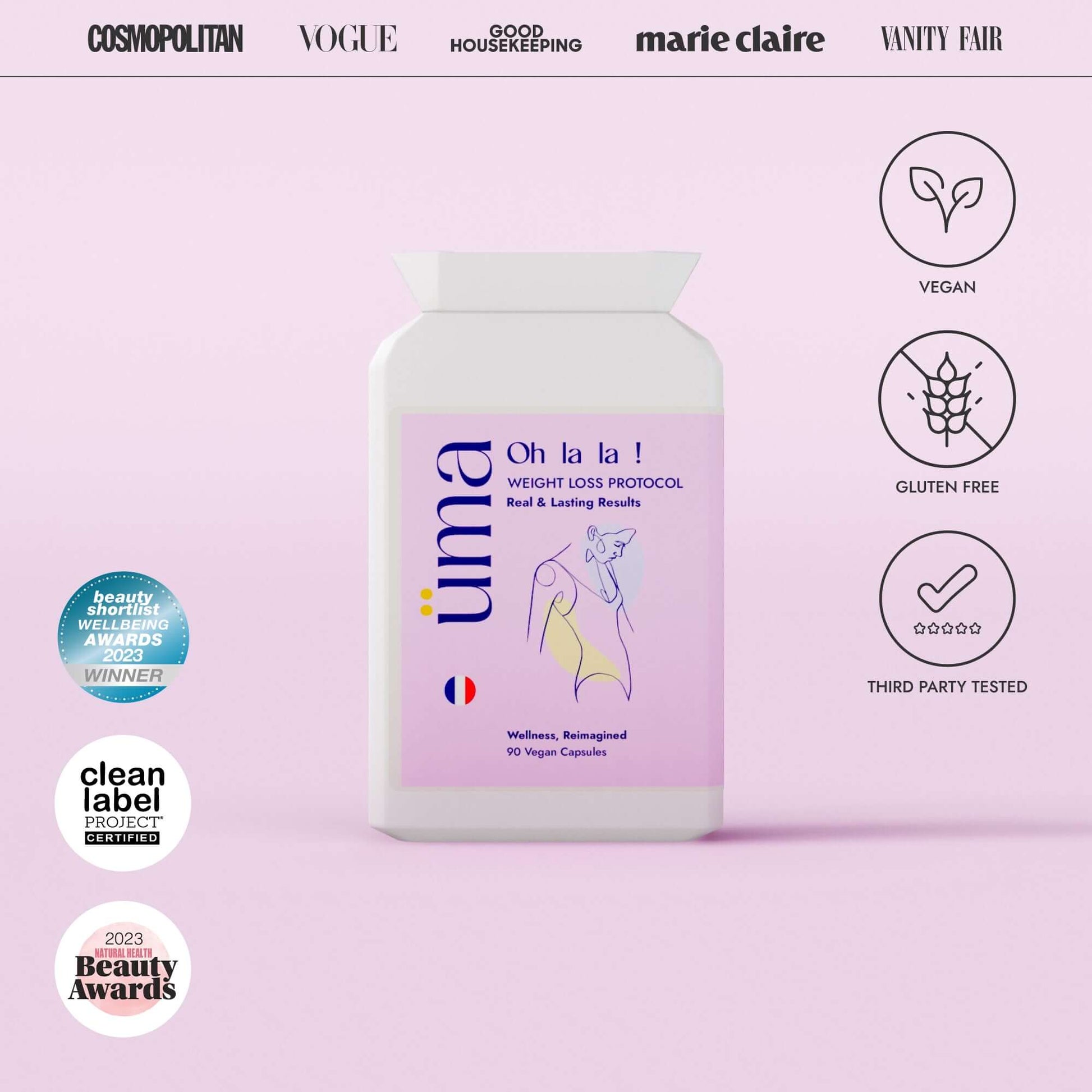 Take on menopause with ease with Oh La La, our revolutionary slimming treatment formulated for women in perimenopause, menopause, and postmenopause. Oh La La naturally accelerates weight loss, helping you slim down quickly and sustainably.