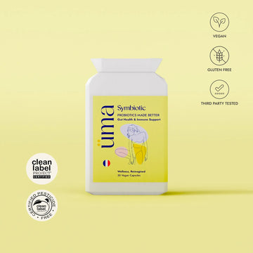 Los probióticos simbióticos son la fórmula probiótica más reciente diseñada especialmente para la salud y el bienestar de la mujer. Diseñados para apoyar a las mujeres durante la perimenopausia, menopausia y postmenopausia, los probióticos simbióticos actúan tanto en la flora vaginal como intestinal, mejorando el bienestar general y fortaleciendo el sistema inmunológico.