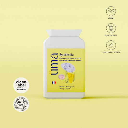 Symbiotic probiotics is the latest probiotic formula crafted especially for women's health and wellness. Designed to support women during perimenopause, menopause, and postmenopause, Symbiotic probiotics work on both vaginal and intestinal flora, boosting overall well-being and strengthening your immune system.